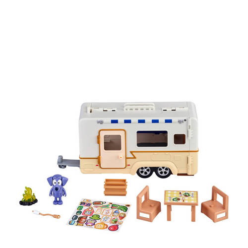 Moose Toys Bluey Kampeeravonturen speelset Auto- speelset