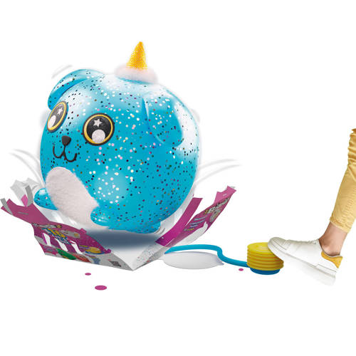 Gear2play Biggies Pluchen Hond blauw Unboxing speelset