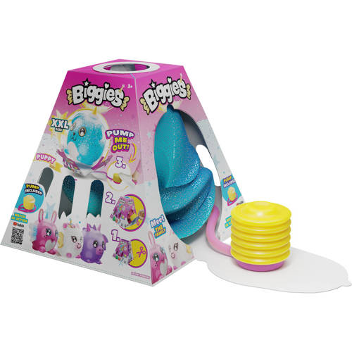 Gear2play Biggies Pluchen Konijn roze Unboxing speelset