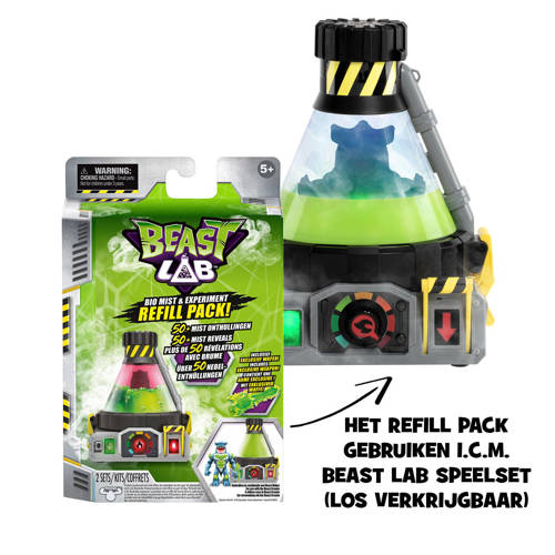 Moose Toys Beast Lab Bio Mist & Experi ten Navulverpakking Educatief speelgoed