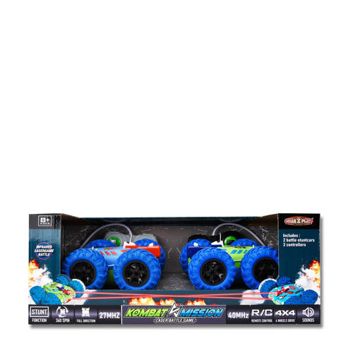 Gear2play Laser Kombat Mission Battle Radiografisch bestuurbaar voertuig Blauw