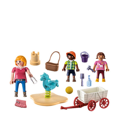 PLAYMOBIL Starter Pack opvoeder met bolderwagen 71258 Speelset