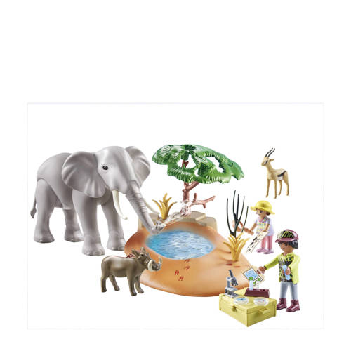 PLAYMOBIL Wiltopia Een reis naar de waterpoel 71294 Speelset