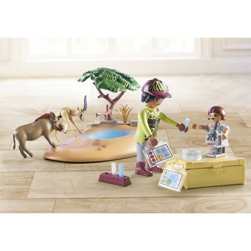 PLAYMOBIL Wiltopia Een reis naar de waterpoel 71294 Speelset