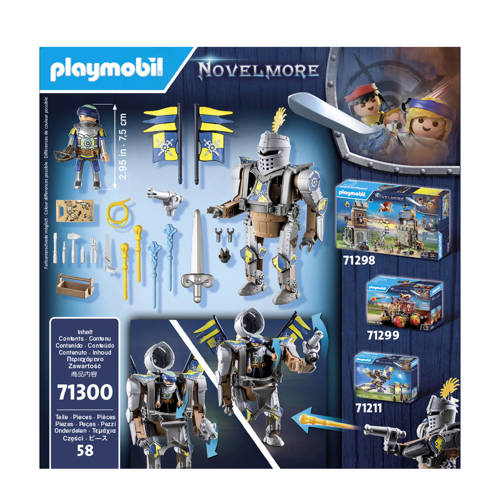 PLAYMOBIL Novelmore Gevechtsrobot 71300 Speelset
