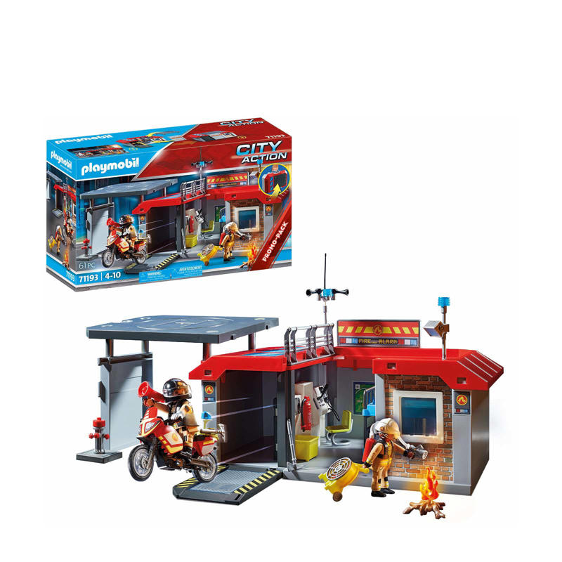 Playmobil City Action Brandweerkazerne 71193 9675