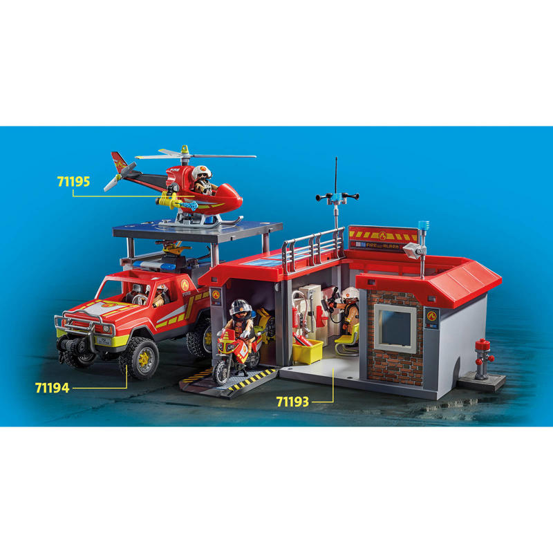 Playmobil City Action Brandweerkazerne 71193 4451