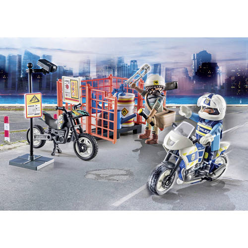 PLAYMOBIL Starter Pack Politie 71381 Speelset | Speelset van