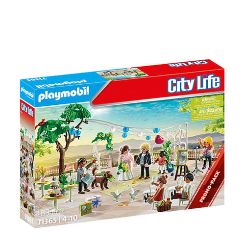 PLAYMOBIL City Life Huwelijksfeest 71365 Speelset