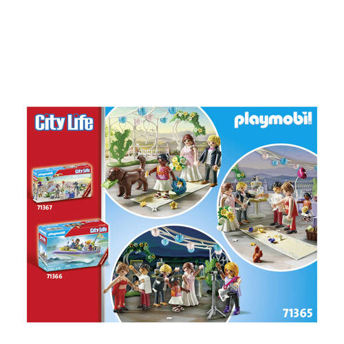 PLAYMOBIL City Life Huwelijksfeest 71365 Speelset