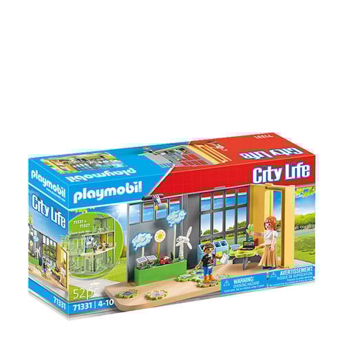 PLAYMOBIL City Life School klimaatwetenschaplokaal 71331 Speelset