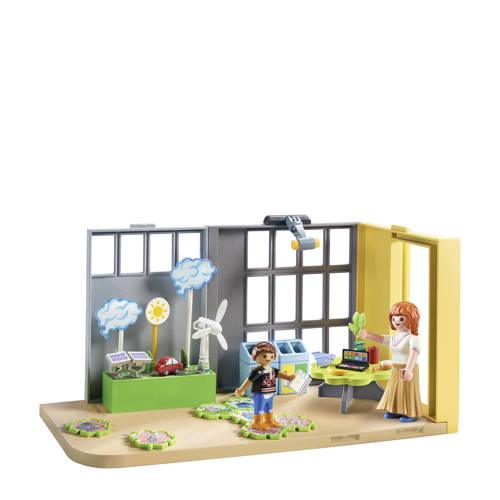 Playmobil City Life School klimaatwetenschaplokaal - 71331 Speelset