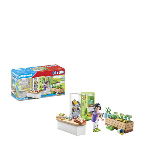 PLAYMOBIL City Life Verkoop stand 71333 Speelset