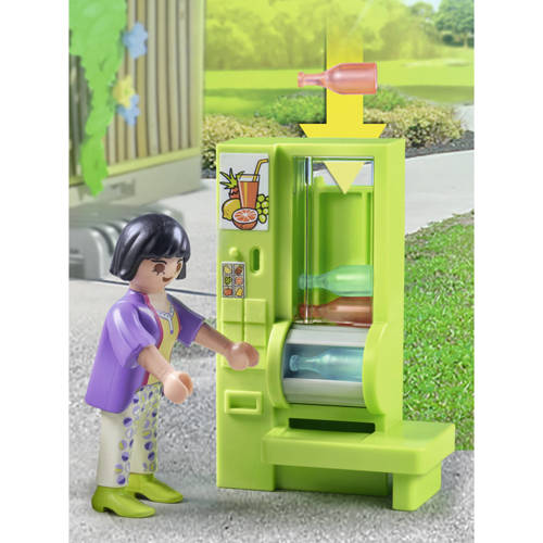 PLAYMOBIL City Life Verkoop stand 71333 Speelset