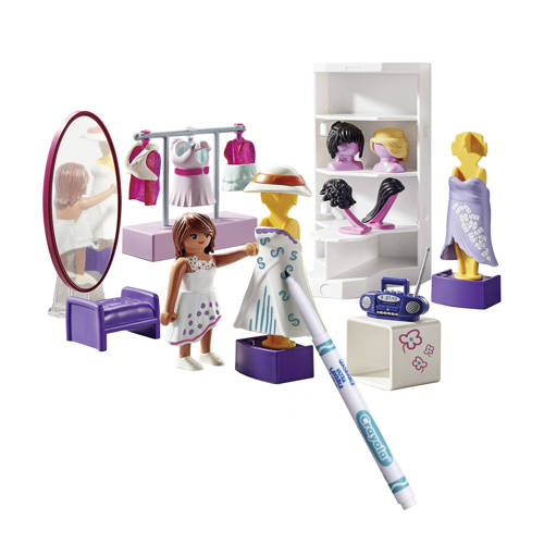 PLAYMOBIL Color: Modeontwerpset 71373 Speelset | Speelset van
