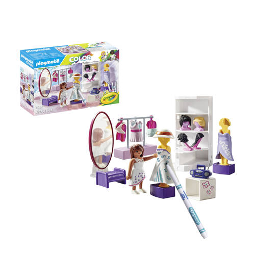 PLAYMOBIL Color: Modeontwerpset 71373 Speelset | Speelset van