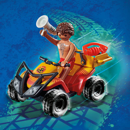 PLAYMOBIL City Action Badmeester quad 71040 Speelset