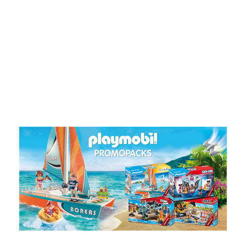 PLAYMOBIL City Action Wegenbouw 71045 Speelset