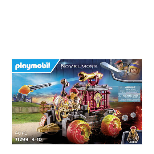 PLAYMOBIL Novelmore Burnham Raiders Vuurgevechtwagen 71299 Speelset