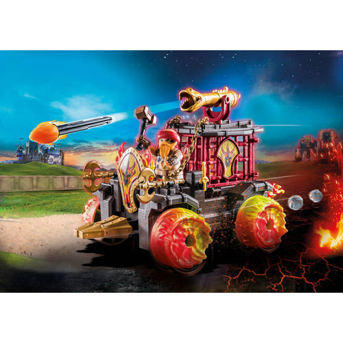 PLAYMOBIL Novelmore Burnham Raiders Vuurgevechtwagen 71299 Speelset