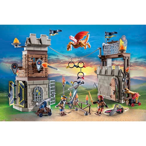 PLAYMOBIL Novelmore vs. Burnham Raiders Toernooi arena 71298 Speelset