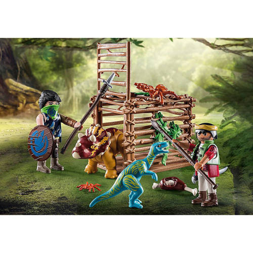 PLAYMOBIL Starter Pack Bevrijding van de Triceratops 71378 Speelset