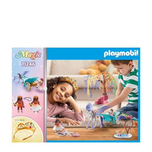 PLAYMOBIL Magic Picknick met Pegasuskoets 71246 Speelset