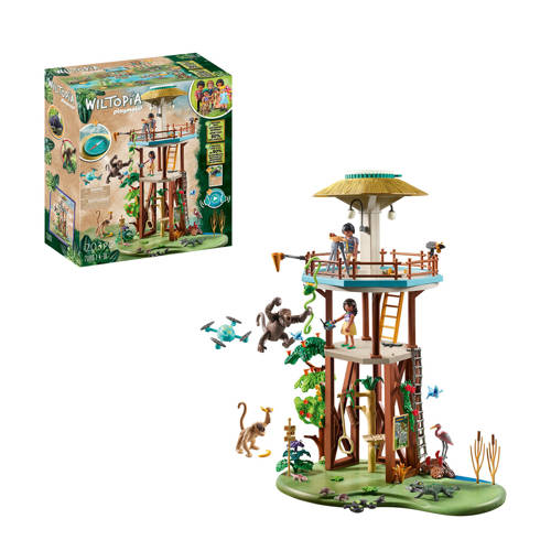 PLAYMOBIL Wiltopia Onderzoeksstation met kompas 71008 Speelset