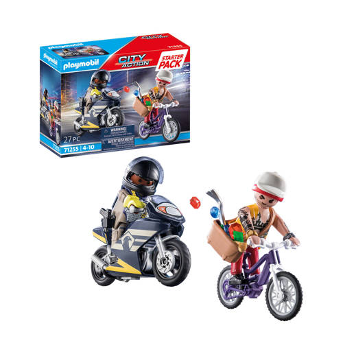 PLAYMOBIL Starter Pack Speciale Eenheid en juwelendief 71255 Speelset
