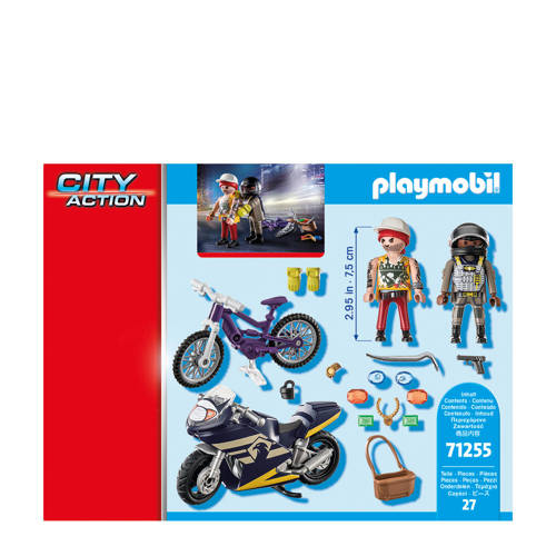 PLAYMOBIL Starter Pack Speciale Eenheid en juwelendief 71255 Speelset