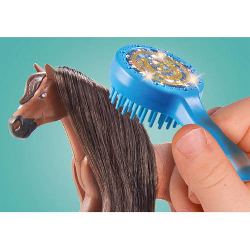 PLAYMOBIL Horses of Waterfall Zoe en Blaze speelset 71355
