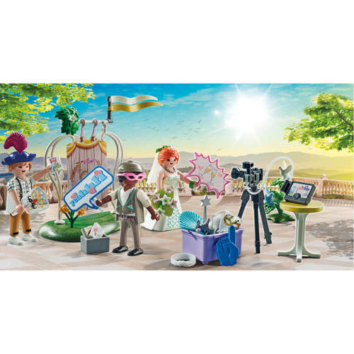 PLAYMOBIL City Life Bruidspaar met camera 71367 Speelset