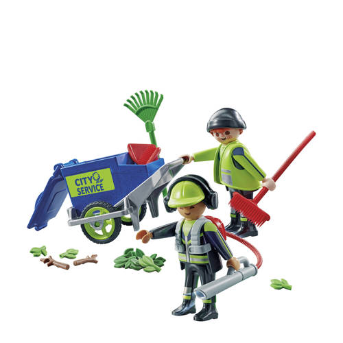PLAYMOBIL City Action Figurenset schoonmaakteam 71434 Speelset