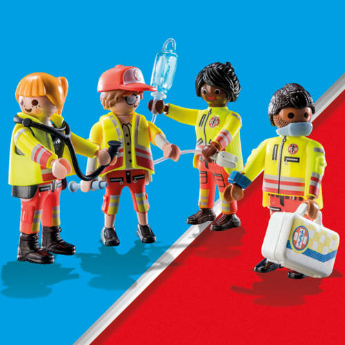 PLAYMOBIL City Life Reddingsteam 71244 Speelset | Speelset van