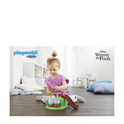 PLAYMOBIL 1-2-3 & Disney Winnie de Poeh Bijentuin 71317 Speelset