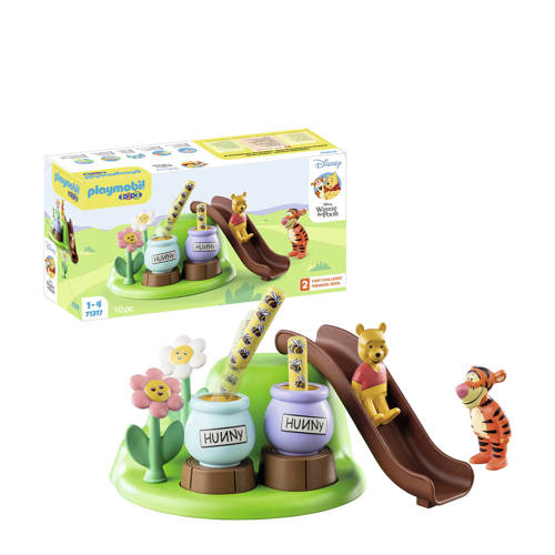 PLAYMOBIL 1-2-3 & Disney Winnie de Poeh Bijentuin 71317 Speelset