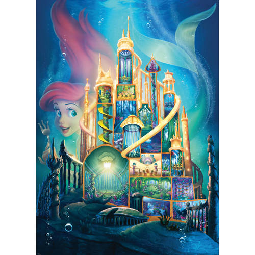 Ravensburger disney castles ariel legpuzzel 1000 stukjes
