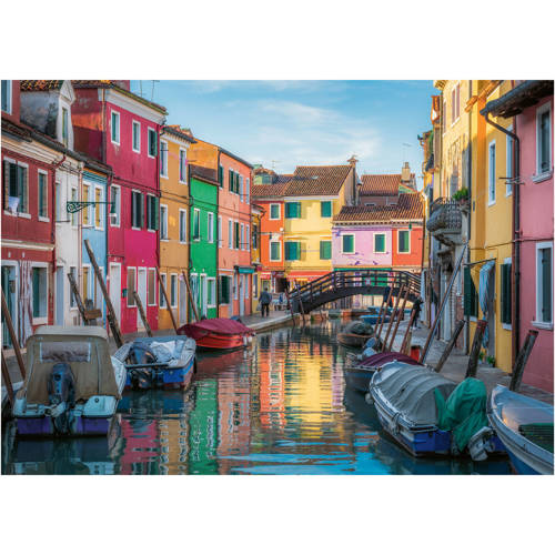 Ravensburger burano italië legpuzzel 1000 stukjes