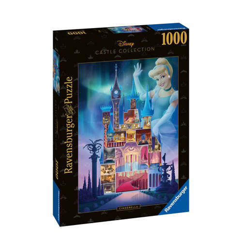 Ravensburger disney castles cinderella legpuzzel 1000 stukjes