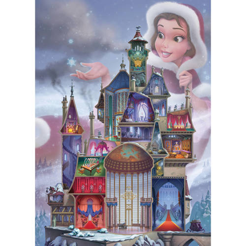 Ravensburger disney castles belle legpuzzel 1000 stukjes