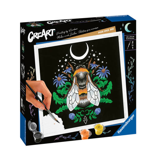 Ravensburger Pixie Cold Edition Bee Schilderen op nummer voor volwassenen