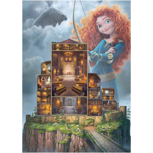 Ravensburger disney castles merida legpuzzel 1000 stukjes