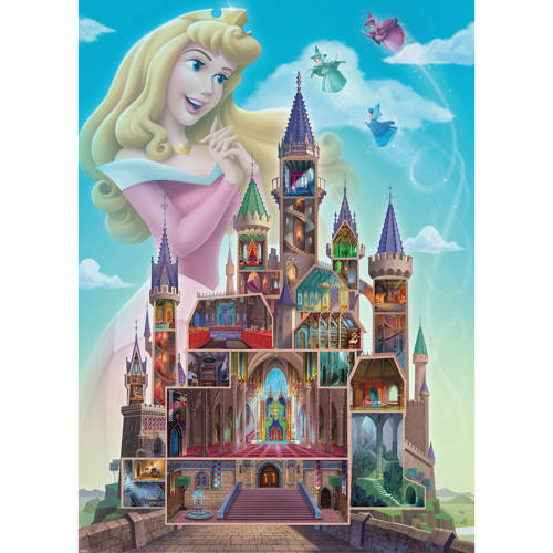 Ravensburger disney castles sleeping beauty legpuzzel 1000 stukjes