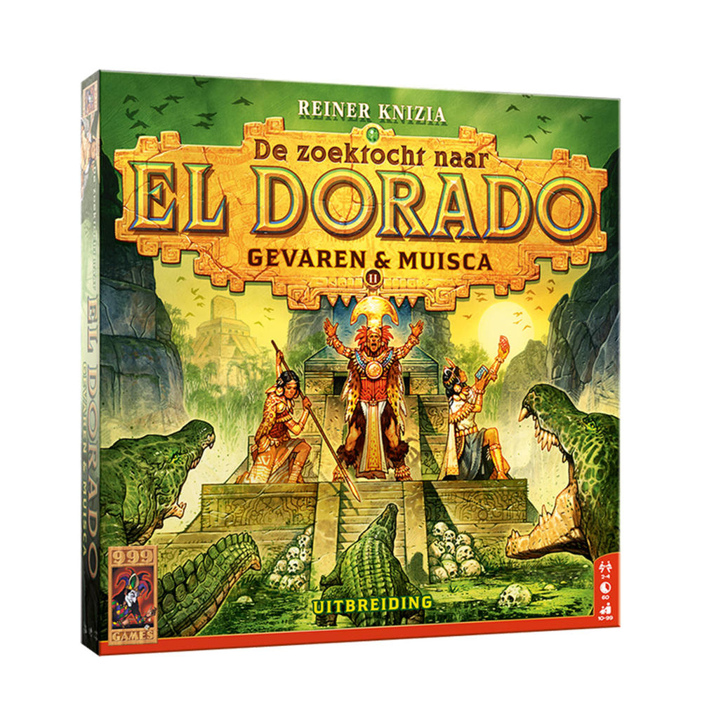 999 Games De Zoektocht naar El Dorado: Gevaren & Muisca uitbreidingsspel