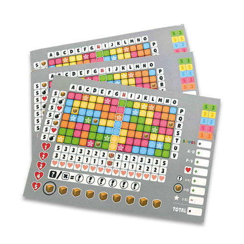 999 Games scoreblokken keer op keer 2 twee stuks level 1 uitbreidingsspel