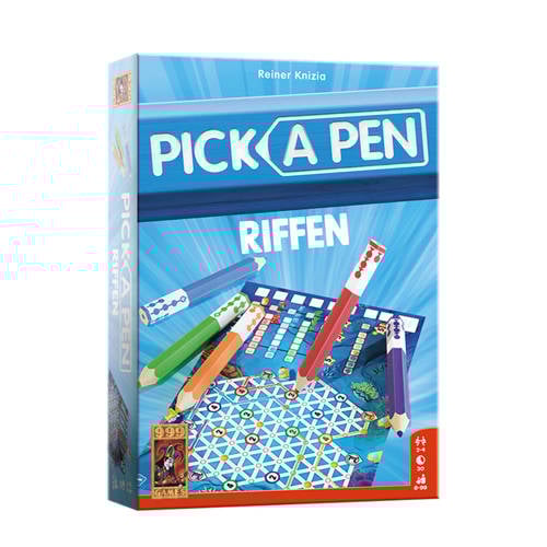 999 Games Pick a Pen Riffen Dobbelspel | Dobbelspel van 999 Games