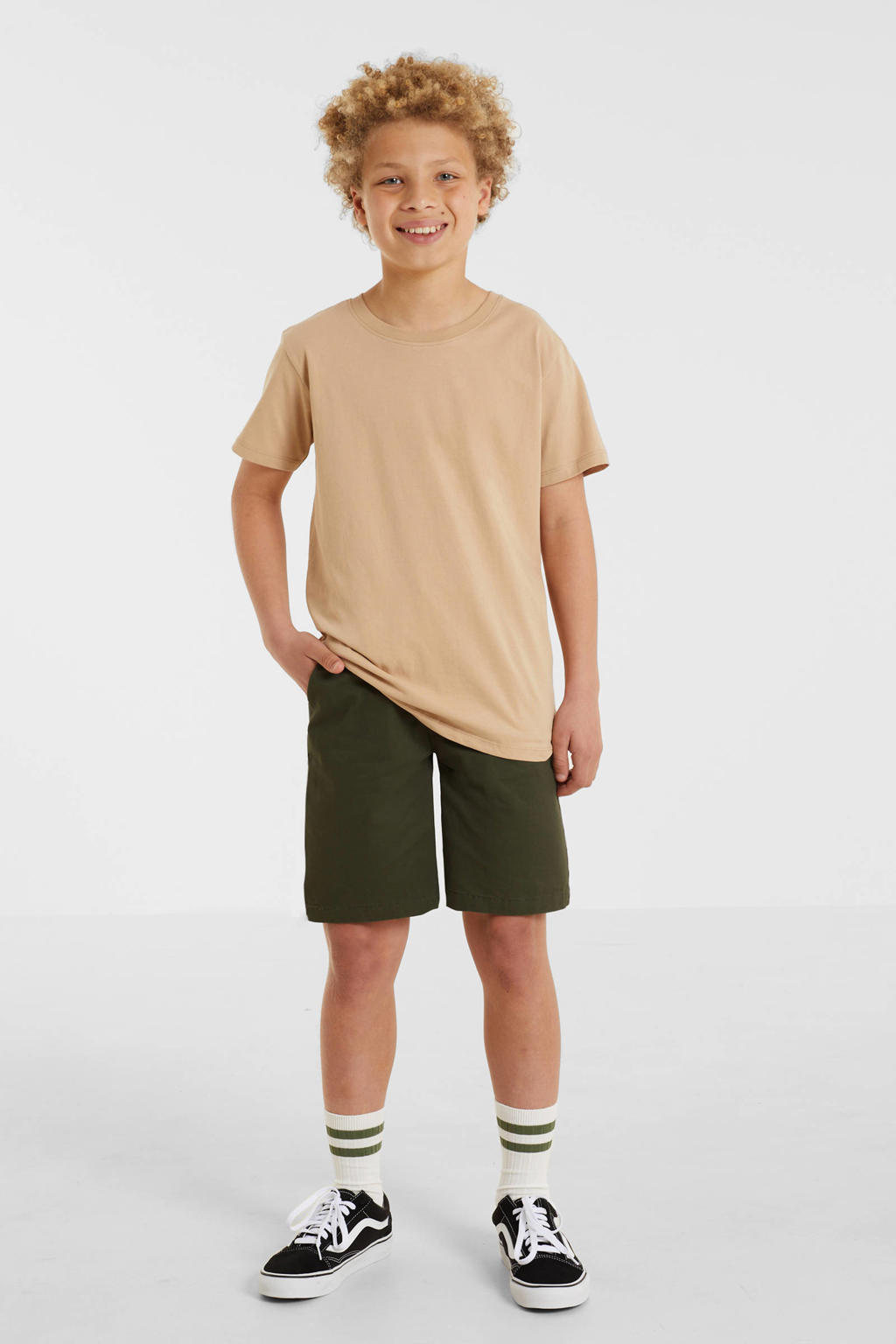 anytime T-shirt beige