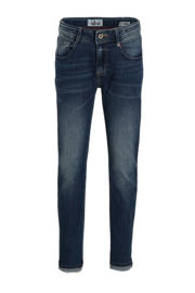 thumbnail: Medium blue denim jongens Vingino slim fit jeans Danny van stretchdenim met regular waist