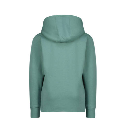 VINGINO hoodie Nanjara met tekst mintgroen Sweater Tekst 140