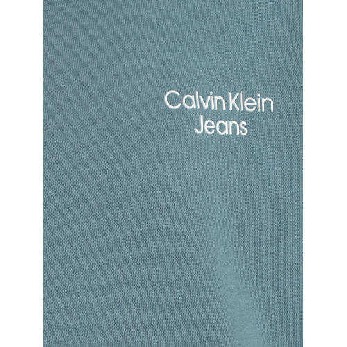 Calvin Klein hoodie met logo blauw Sweater Logo 116